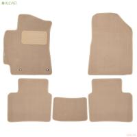 Коврики салона Klever текстильные Premium для Kia Cerato седан (2018-2025) 5 шт. бежевые № KVR04.025.061.22112kh
