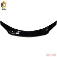 Дефлектор капота CA Plastic Classic черный для Toyota Corolla Fielder (2007-2013) № 2010010103491