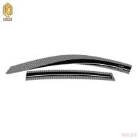 Дефлекторы окон серия "Art" серебро для Honda CR-V (2009-2012) № 2010032707554