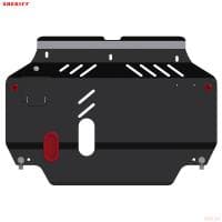 Защита картера и КПП для Hyundai Verna (2006-2010) № 10.1015