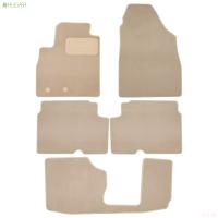 Коврики салона текстильные Premium для Jetour X90 Plus (2023-2024) 5 шт. бежевые № KLEVER0412700122112kh