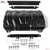 Защита радиатора для Mitsubishi Pajero Sport (2016-2025) № 111.04046.2