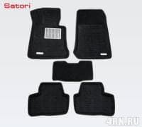 Коврики салона Satori Liner 3D Basic текстильные для Mercedes GLK-Class (X204) (2008-2015) № SI 05-00236