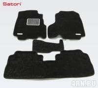 Коврики салона Satori Liner 3D Basic текстильные для Honda CR-V (2007-2012) № SI 05-00101