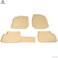 Коврики салона Norplast для Nissan Micra (2005-2011) бежевые № NPL-Po-61-15-B