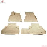 Коврики 3D салона для BMW X6 (F16/ F86M) (2014-2018) бежевые № NPA11-C07-760-B