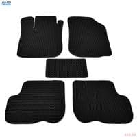 Коврики салона резиновые EVA для Lada (ВАЗ) Largus (2012-2025) соты с черным кантом № EVAS.0742.01