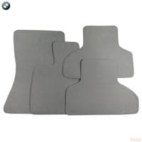 Коврики салона текстильные оригинальные для BMW X5 (F15) (2013-2018) серые № 51477439858