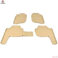 Коврики салона Norplast бежевые для Mitsubishi Pajero Sport (2008-2016) № NPL-Po-59-01-B