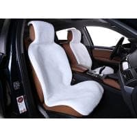 Накидка из шерсти с подголовником (искусственный мех, Австралия) 1 шт № S025