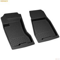 Коврики салона Rezkon передние резиновые для Nissan X-Trail (2007-2014) № 1525035100