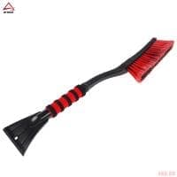 Щетка для очистки снега со скребком 60 см № A0401002