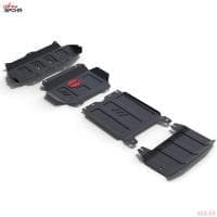 Комплект защит: радиатора, картера, КПП и РК для Toyota Fortuner 4WD (2015-2025) № K111.05770.1