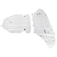 Защита двигателя и КПП для Audi Q8 (2018-2025) 2 части № K333.0330.1