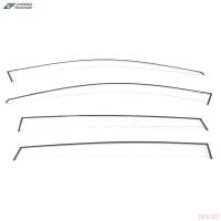 Дефлекторы боковых окон Cobra для Toyota RAV4 (2013-2018) широкие прозрачные № TC26813