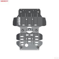 Защита картера для Isuzu D-Max С вырезом D-Max (2012-2019) № 32.3153