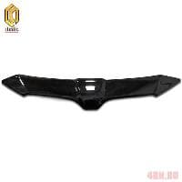 Дефлектор капота CA Plastic Classic черный для Skoda Octavia A7 (2013-2020) № 2010010109233