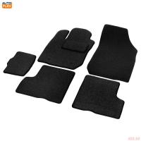 Текстильные коврики салона Business для Lada (ВАЗ) Largus универсал (2012-2025) 5 мест, графит № 5600301