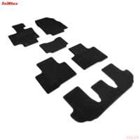 Коврики салона Lux текстильные для Toyota Highlander (2019-2025) № 95058