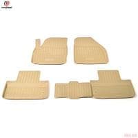 Коврики салона Norplast бежевые для Land Rover Range Rover Evoque (2011-2018) № NPL-Po-46-60-B