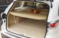 Шторка багажника оригинальная черная для Toyota Highlander (2013-2019) № PT731-48141