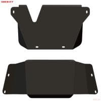 Защита КПП и раздаточной коробки для Toyota Land Cruiser 105 (2002-2007) № 24.0575