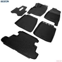 Комплект ковриков салона и багажника для Lada (ВАЗ) 4х4 2131 5дв. (1995-2025) № K16005002-3