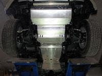 Защита двигателя, КПП, радиатора, раздаточной коробки и бензобака для Mitsubishi L200 (2015-2023) МТ № ZKTCC00263K