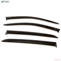Дефлекторы боковых окон для SsangYong Actyon (2011-2020) широкие № SE30510