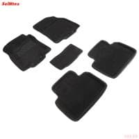 Коврики салона 3D текстильные для Renault Koleos (2016-2025) № 89352