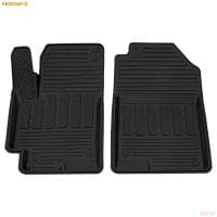 Коврики салона передние резиновые Rezkon для Hyundai Solaris (2017-2022) № 1520050200