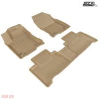 Коврики салона Sotra Liner 3D VIP бежевые для Lexus NX (2014-2021) № ST 73-00164