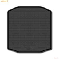 Коврик в багажник Rezkon для Skoda Rapid (2017-2020) без карманов № 5030020210