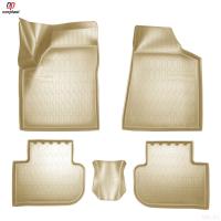 Коврики салона 3D для Faw Bestune T77 (2018-2025) бежевые № NPA11-C205-070-B