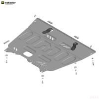 Защита картера и КПП для GAC GS8 (2023-2025) № 347801