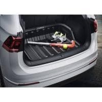 Коврик багажника оригинальный для Volkswagen Tiguan 5 мест (2016-2023) № 5NA061162