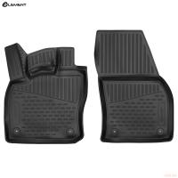 Коврики 3D салона для Volkswagen Caddy (2021-2024) 2 шт. № ELEMENT3DAN0187210k.F