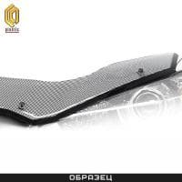 Дефлектор капота шелкография черная для Kia Ceed (2012-2016) № 2010010511715