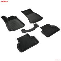 Коврики салона Eva 3D "сота" для Audi A4 (B9) (2015-2025) № 98614