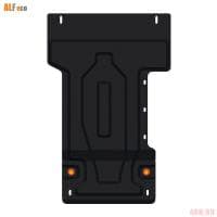 Защита картера для Lexus LX450d (2015-2021) № ALF.24.96