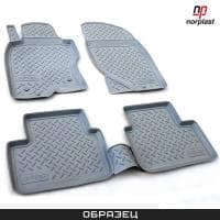 Коврики салона Norplast 3D для Skoda Rapid (2020-2023) серые № NPA11-C81-651-G