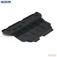 Защита картера и КПП "Цинк" для Volkswagen Tiguan (2017-2023) № ZZZ.5848.1