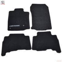 Коврики салона текстильные антрацит оригинальные для Toyota Land Cruiser Prado 150 (2009-2017) 5 мест № PZ410J2350FB