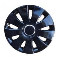 Колпаки Jestic R14 Aura Ring черные, 4 шт. № 14-073-RING-CZ