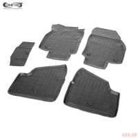 Коврики салона Comfort для Opel Astra H хэтчбек (2004-2012) с крепежом № 37.02.502.PLH