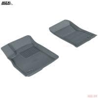 Коврики салона Sotra 3D Lux для Toyota Land Cruiser Prado 120 (2003-2009) серые № ST 74-00056F