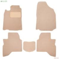Коврики салона Klever текстильные Premium для Mitsubishi Pajero Sport (1998-2008) бежевые № KLEVER04350722112kh