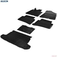 Комплект ковриков салона и багажника для Hyundai Tucson (2015-2020) № K12309002-1