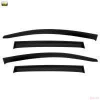 Дефлекторы боковых окон для Skoda Karoq (хром. пакет) (2020-2025) № SSCKAR2032