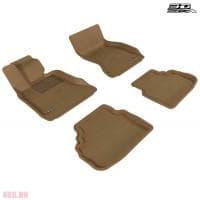 Коврики салона Sotra Liner 3D VIP бежевые для BMW 5-Серия F10 седан (2010-2013) № ST 73-00076